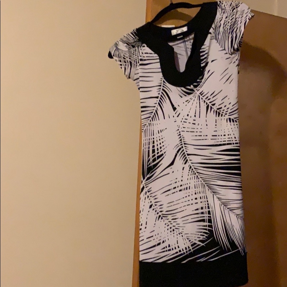 NWT cute fitted Juniors Small dress!